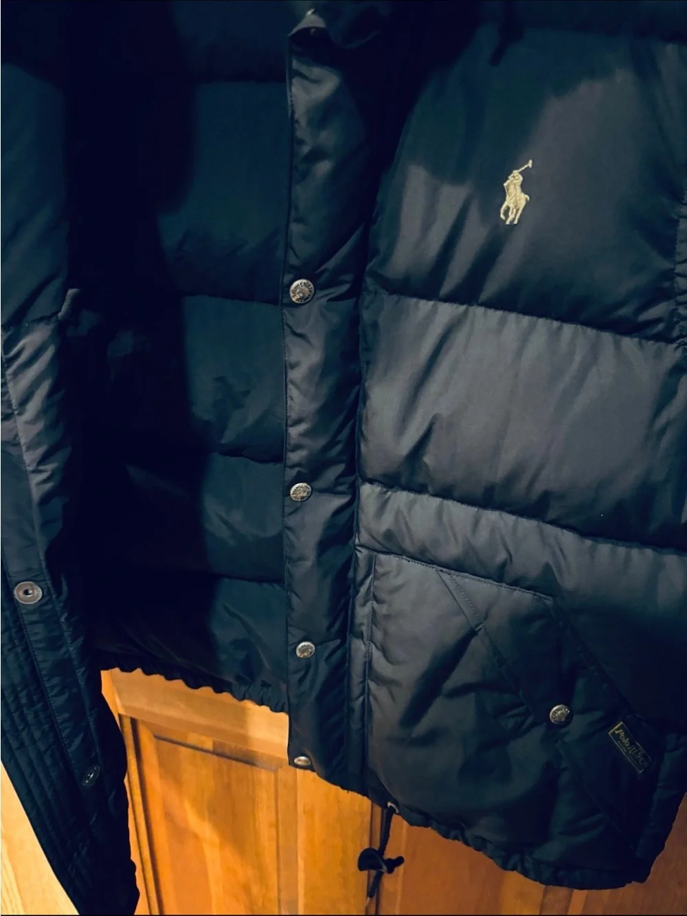 Vintage Polo Ralph Lauren Down Hooded Puffer Vest